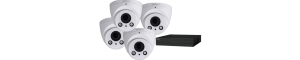 four cameras and network record wide